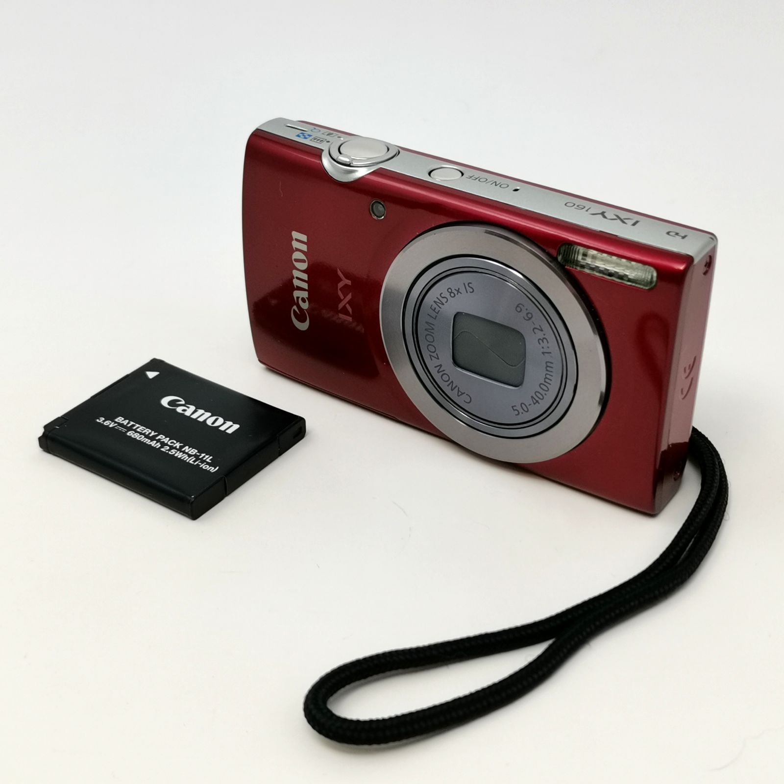 け*★様 【訳あり動作品】Canon IXY PC2196 レッド キャノン IXY 160 レッド デジカメ 充電器ないため動作未確認 デジタル