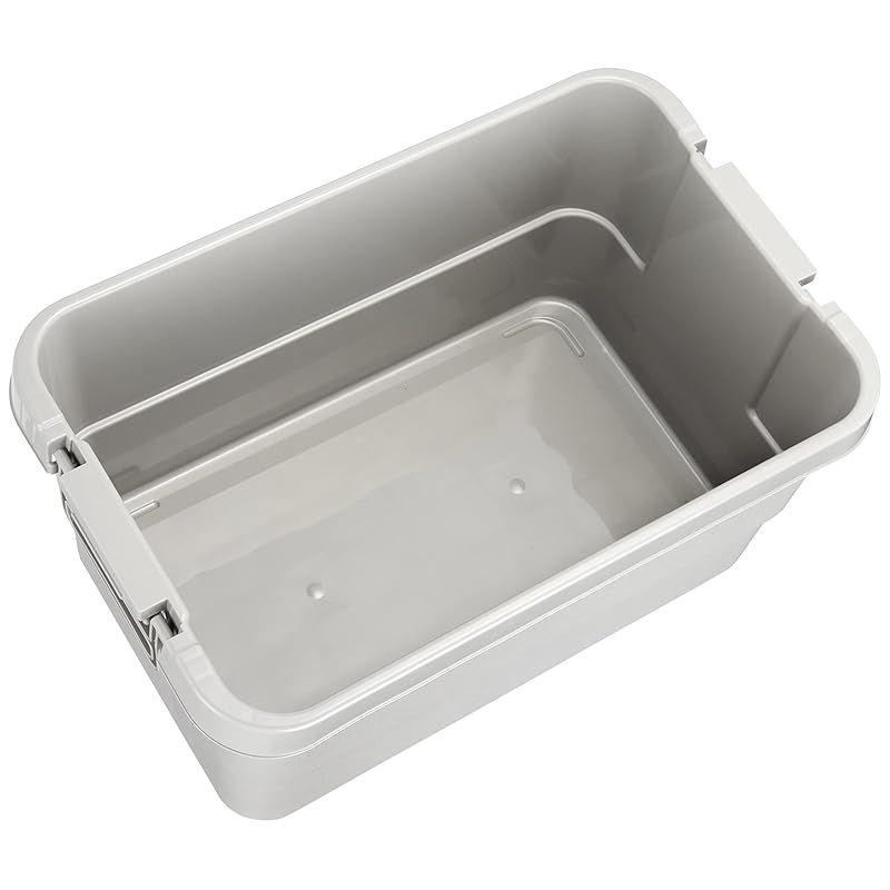 TRUSCO(トラスコ) トランクカーゴ 収納ボックス 50L グレー GYC-50 0