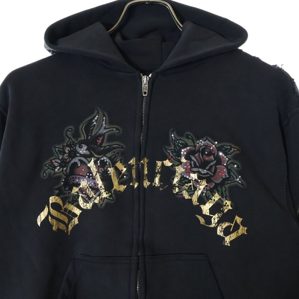 BALENCIAGA (バレンシアガ) 25AW Tacky Tattoo Zip Up Hoodie