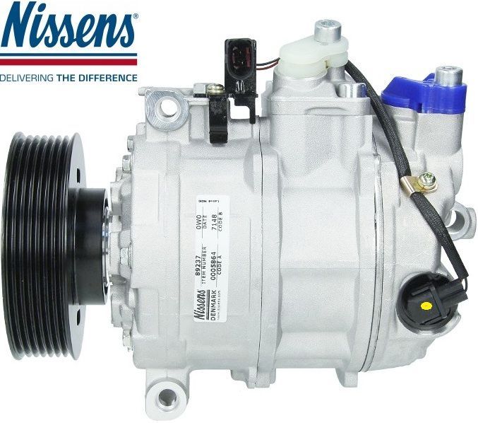 M s VW Touareg トゥアレグ 7L 7P NISSENS エアコン コンプレッサー ACコンプレッサー 社外品 パーツ 部品 7P0820803E