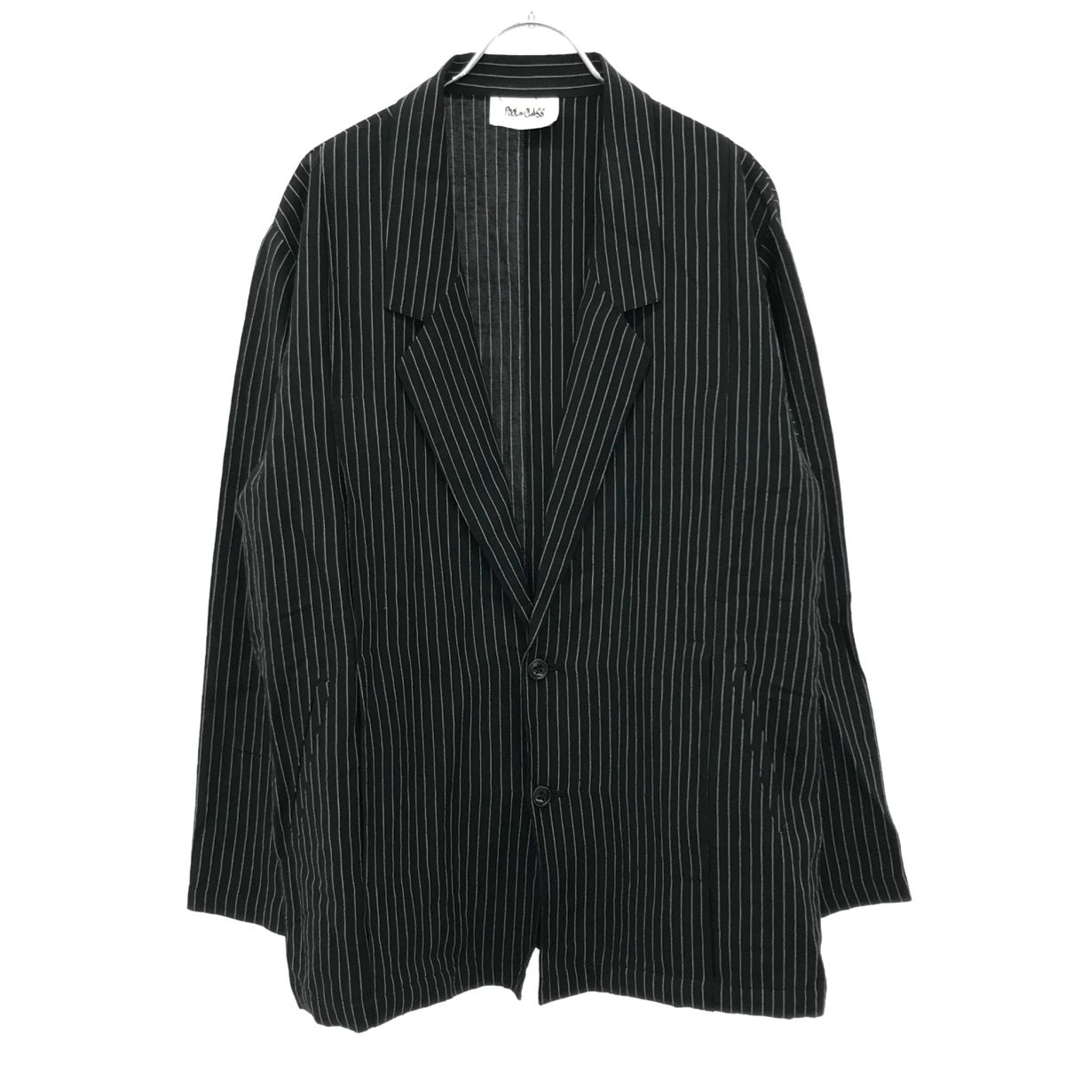 Hanae Mori 　黒スパンコールジャケット 　新品未使用♡ POOL BY CLASS プールバイクラス SAMPLE 25SS BAMBOO LINEN