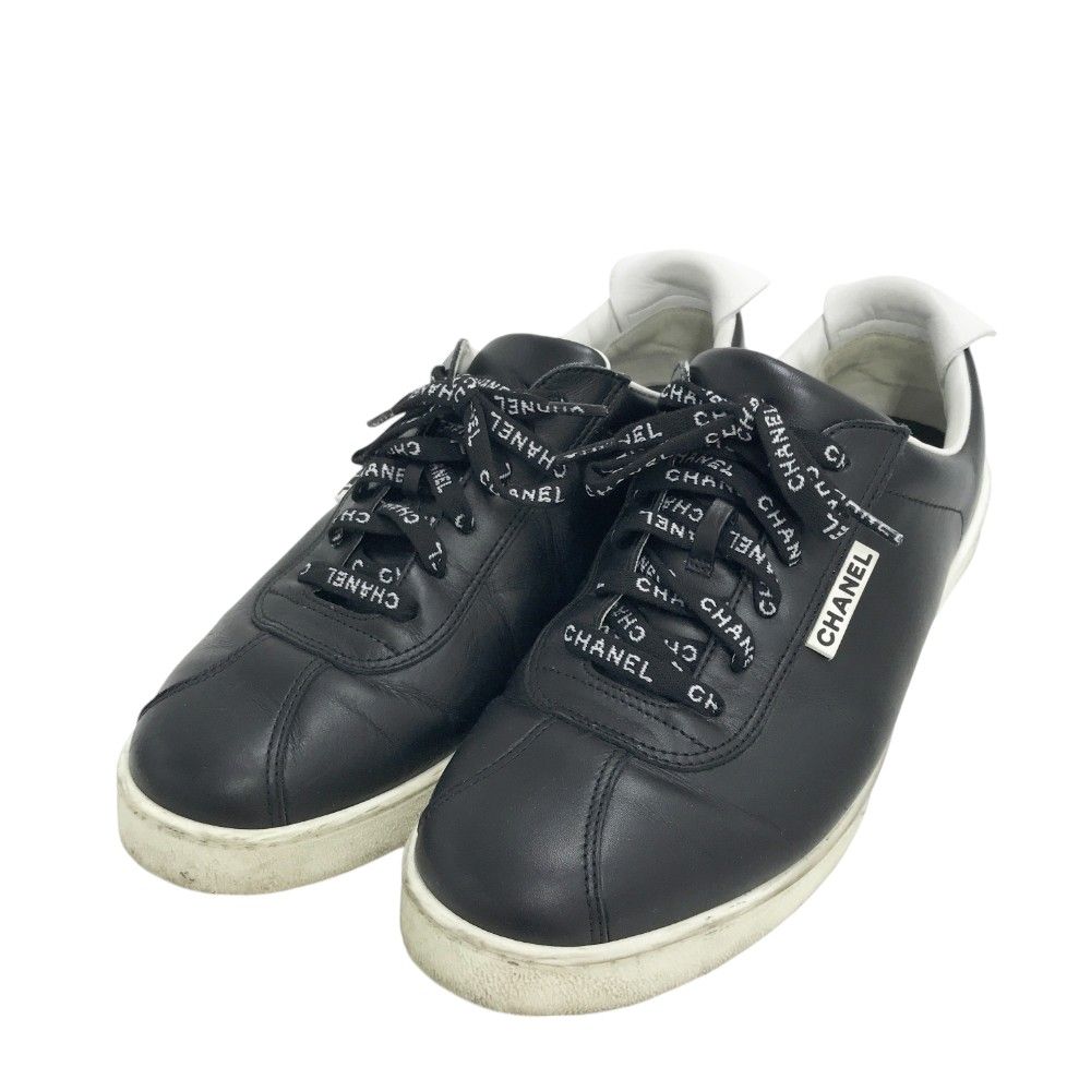 CHANEL シャネル G34145 ローカットスニーカー ブラック系 42 CHANEL シャネル G34145 ローカットスニーカー ブラック系 42