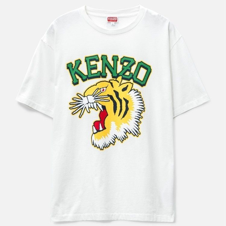 KENZO VARSITY JUNGLE タイガー Tシャツ ホワイト S