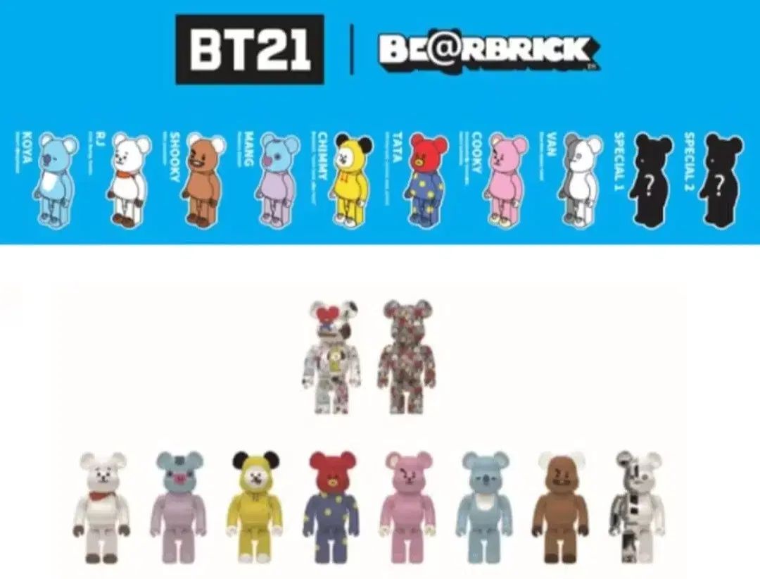 BTS BE@RBRICK(ベアブリック) bt21 1ボックス - メルカリ