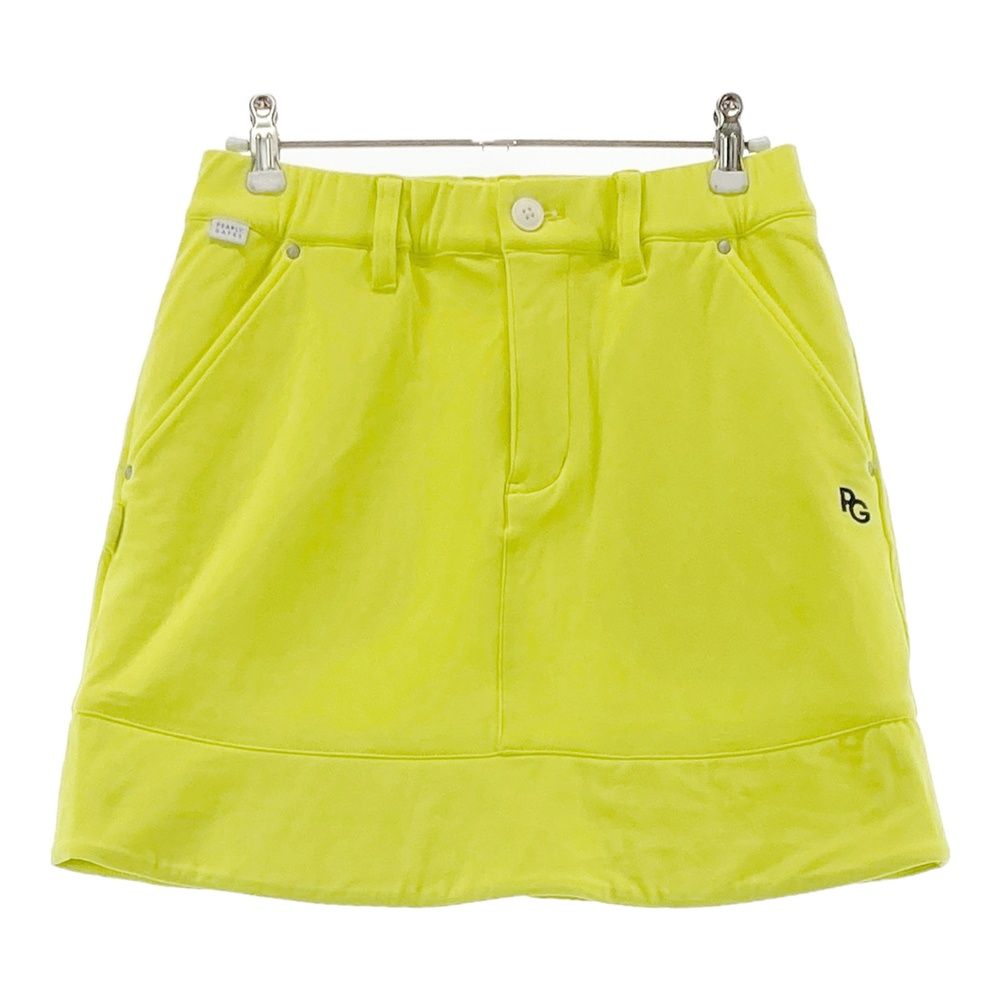 サイズ 0 PEARLY GATES パーリーゲイツ ストレッチスカート ニコちゃん イエロー系 240101505410 ゴルフウェア レディース ストスト