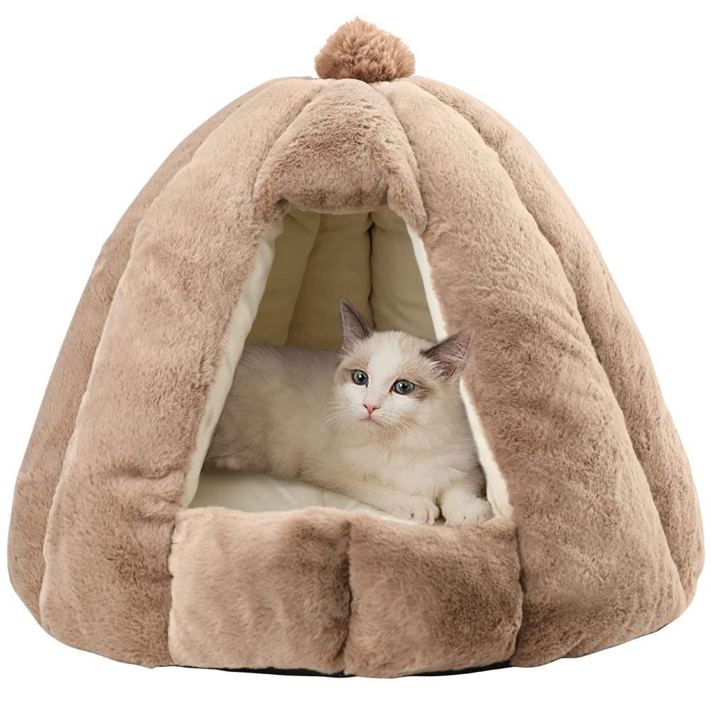 犬 ベッド 猫 ベッド洗える 滑り止め ふわふわ 小動物用 ペット用品 クッション 通適用 丸 ペットベッド 猫 犬 猫ハウス ベッド クッション 洗える 冬 おもちゃ付き ふわふわ 滑り止め かわいい 快適 小型犬 中型犬 通