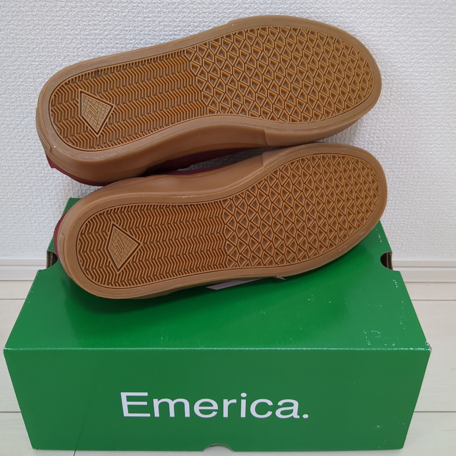 Emerica エメリカ PILLAR 27.0cm バーガンディー