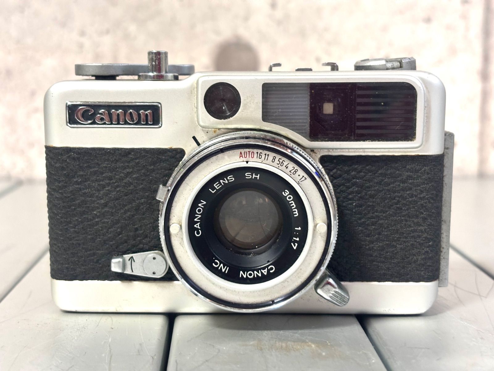 シャッター音ＯＫ キヤノン CANON demi EE17 フィルムカメラ 現状品