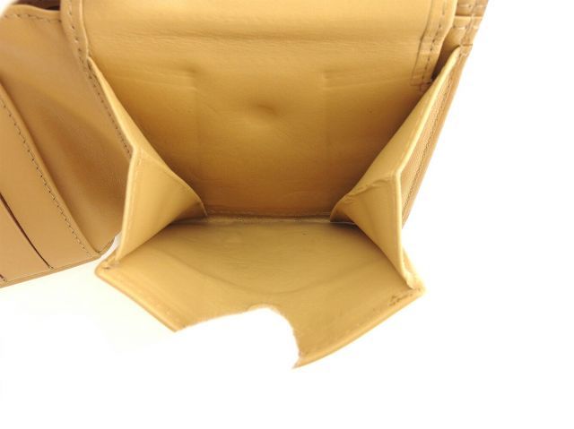 Cartier マストライン 二つ折り財布 がま口 レザー ユニセックス