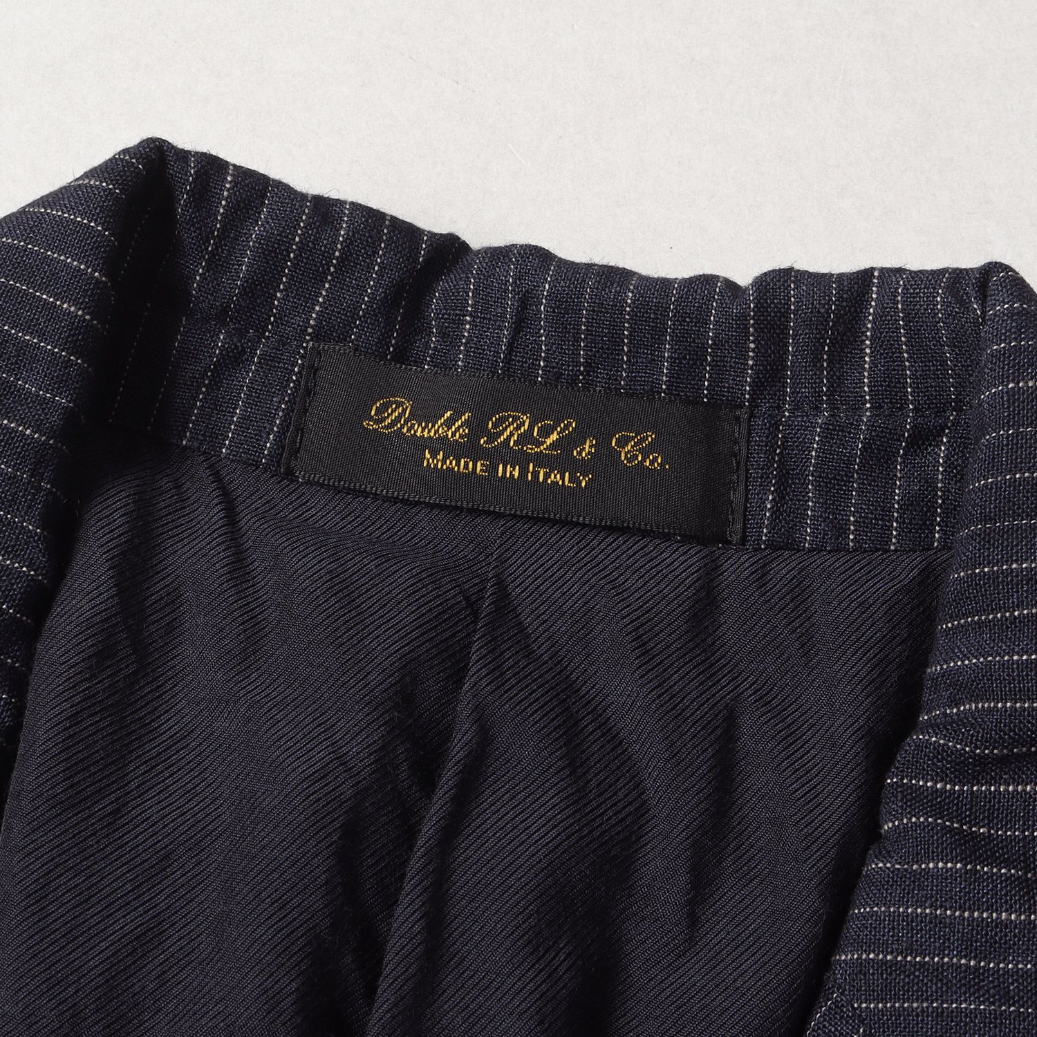 美品 RRL ダブルアールエル ストライプ リネン テーラード ジャケット