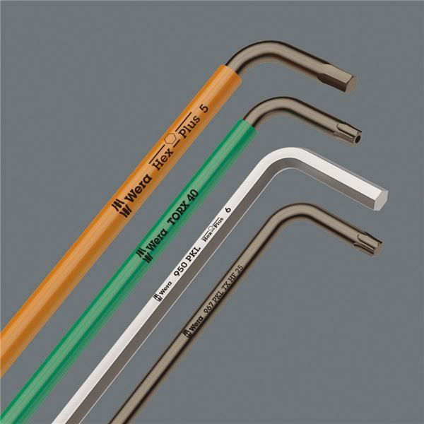 WERA ヴェラ ボールポイント付き トルクス L型 レンチ セット 9本組 024460 工具 ツール DIY 作業工具 道具 HRDEVELOPMENT_JP