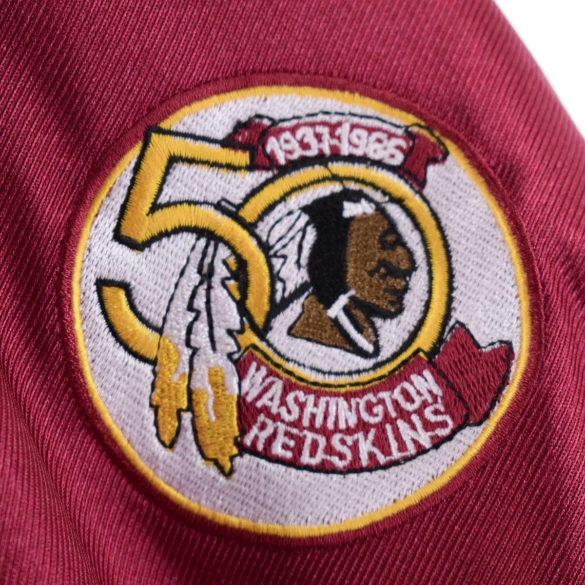 デッドストック DEADSTOCK MITCHELL AND NESS NFL ナンバリング WASHINGTON REDSKINS ワシントンレッドスキンズ ゲームシャツ サッカーシャツ メンズXXL /eaa338179