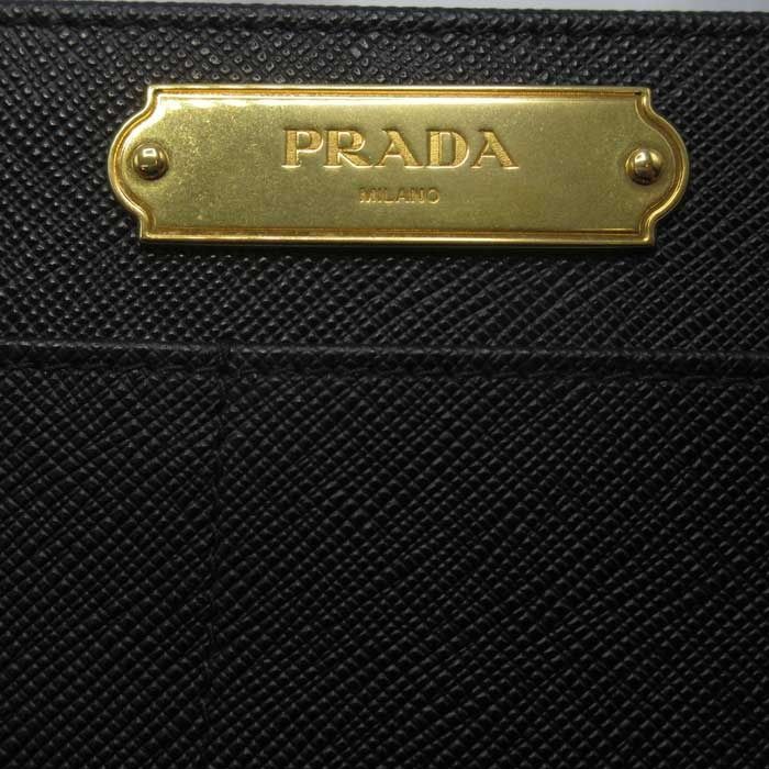 プラダ DNP073 SAFFIANO NERO ブラック バッグ ショルダーバッグ PRADA サフィアーノ レザー フラット ミニ ショルダー アウトレット レディース DECORATOM_COM_BR