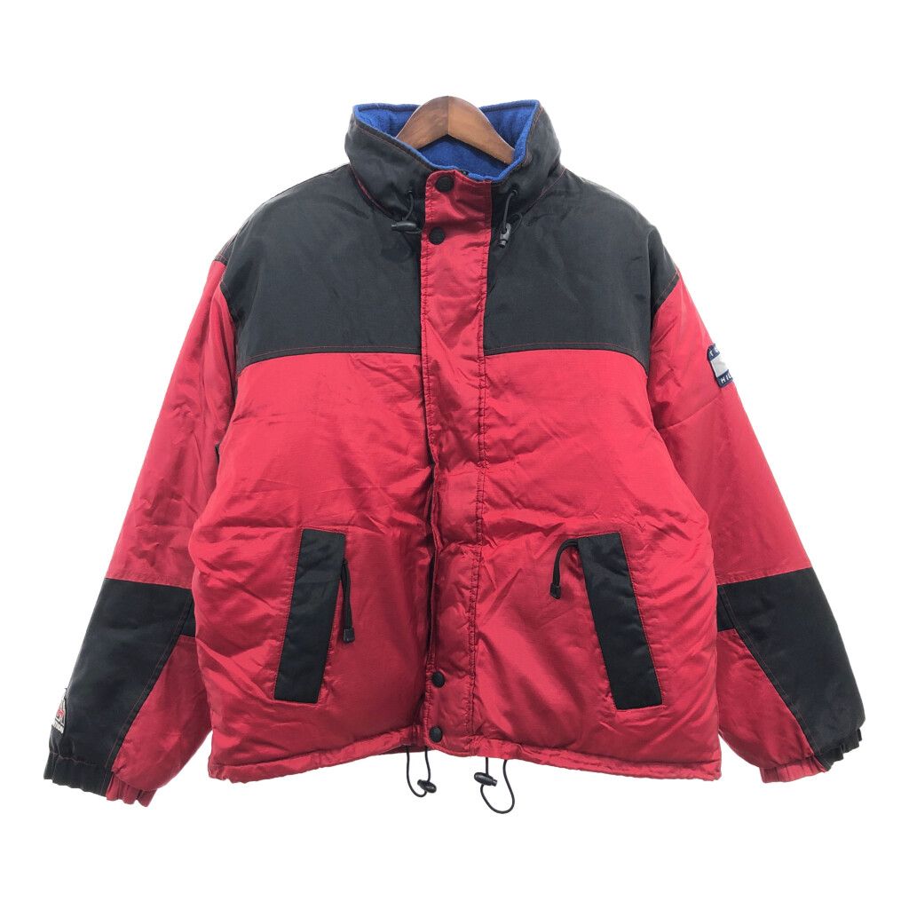 90年代 TOMMY HILFIGER トミーヒルフィガー ダウンジャケット アウター 防寒 レッド (メンズ XL) 中古 古着 P9252 -  メルカリ