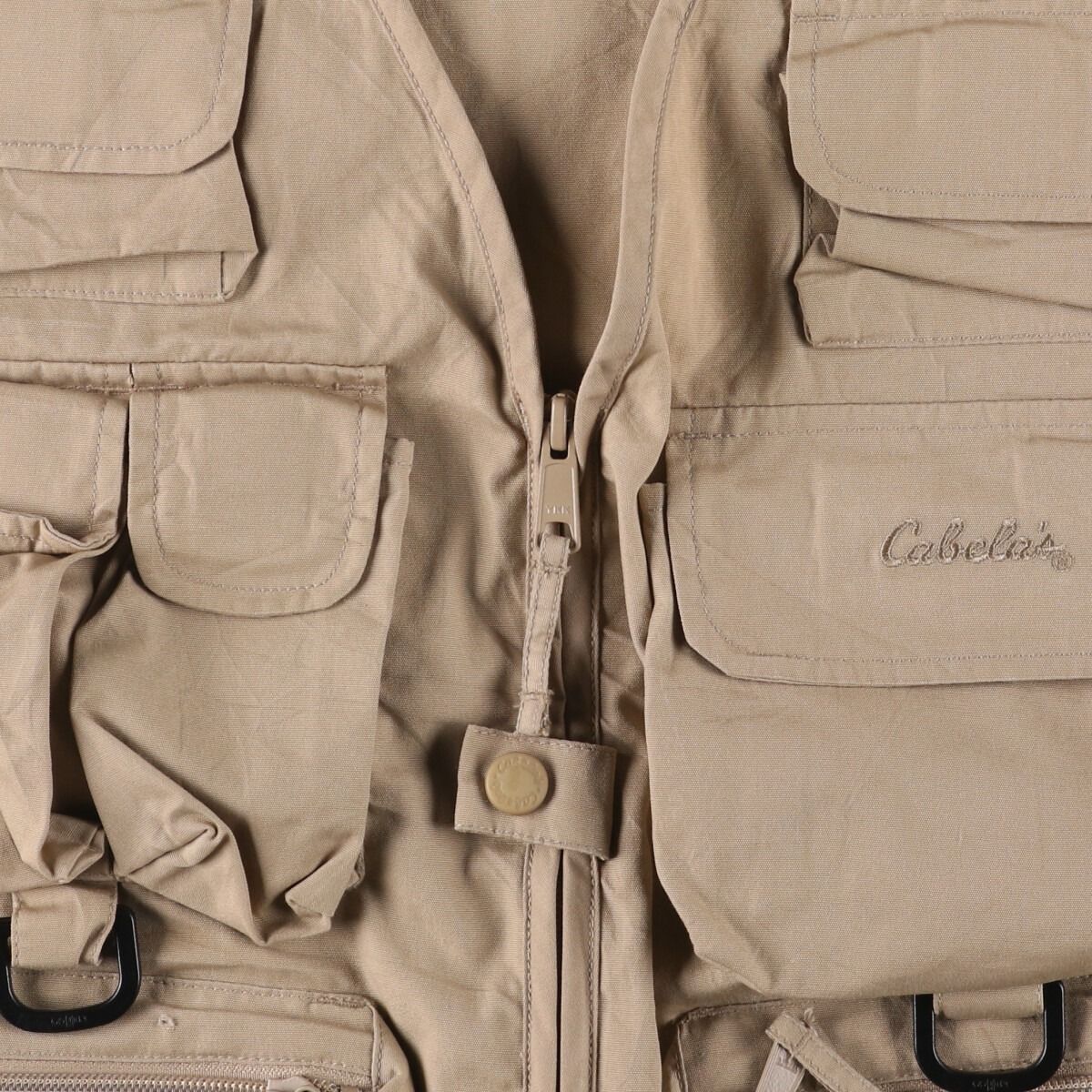 古着 90~00年代 カベラス Cabelas フィッシングベスト メンズL相当