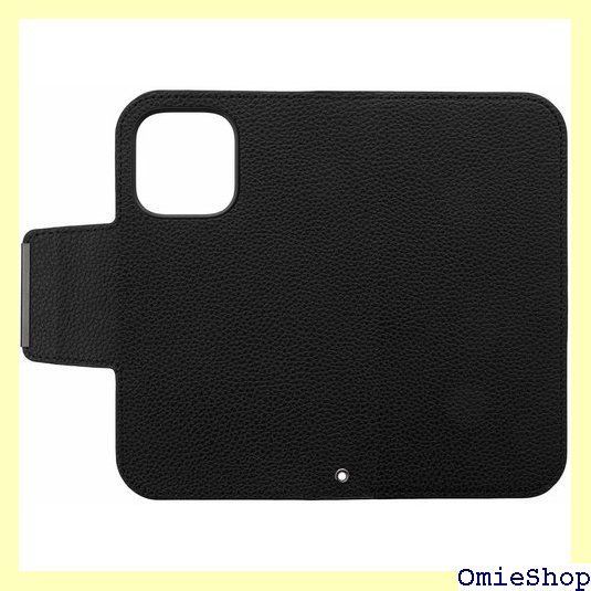 ドコモ純正 iPhone 16 pro用 スマホケース レザーフリップ ブラック 収納 マグネットベルト 1606 CHRISTIANNAURATH_COM_BR