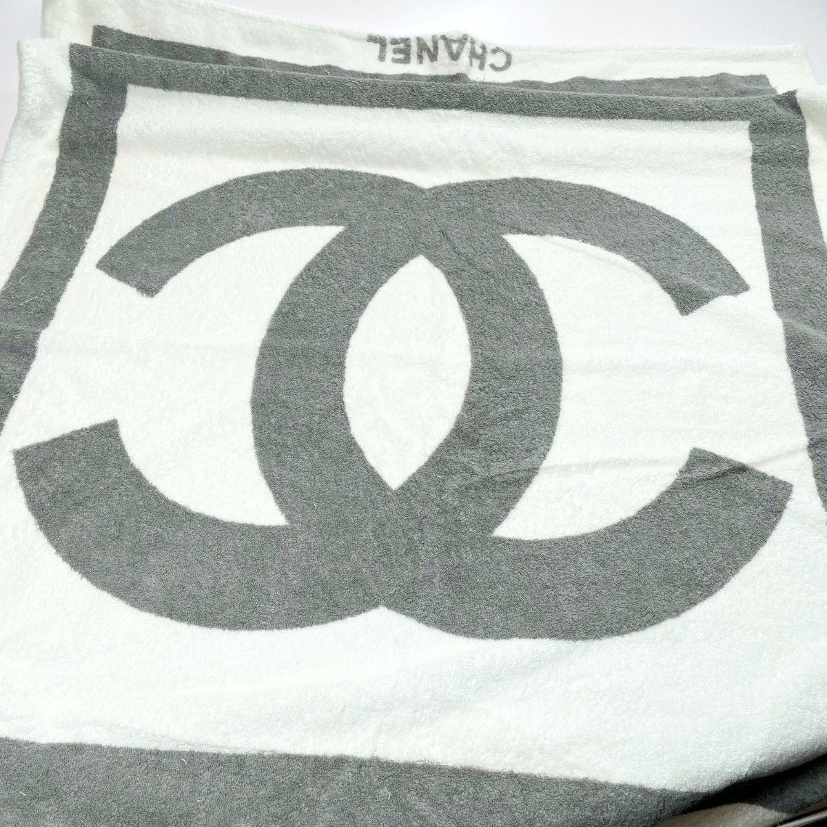 【新品未使用】CHANEL タオルセット　グレー CHANEL - CHANEL シャネル CC ココマーク コットン ホワイト