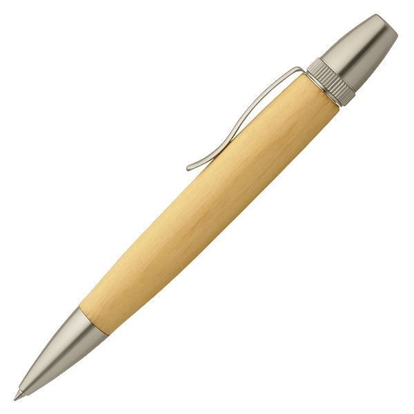 銘木 ハンドメイド ボールペン/文房具 【木曽桧 ひのき】 日本製 0.7mm 