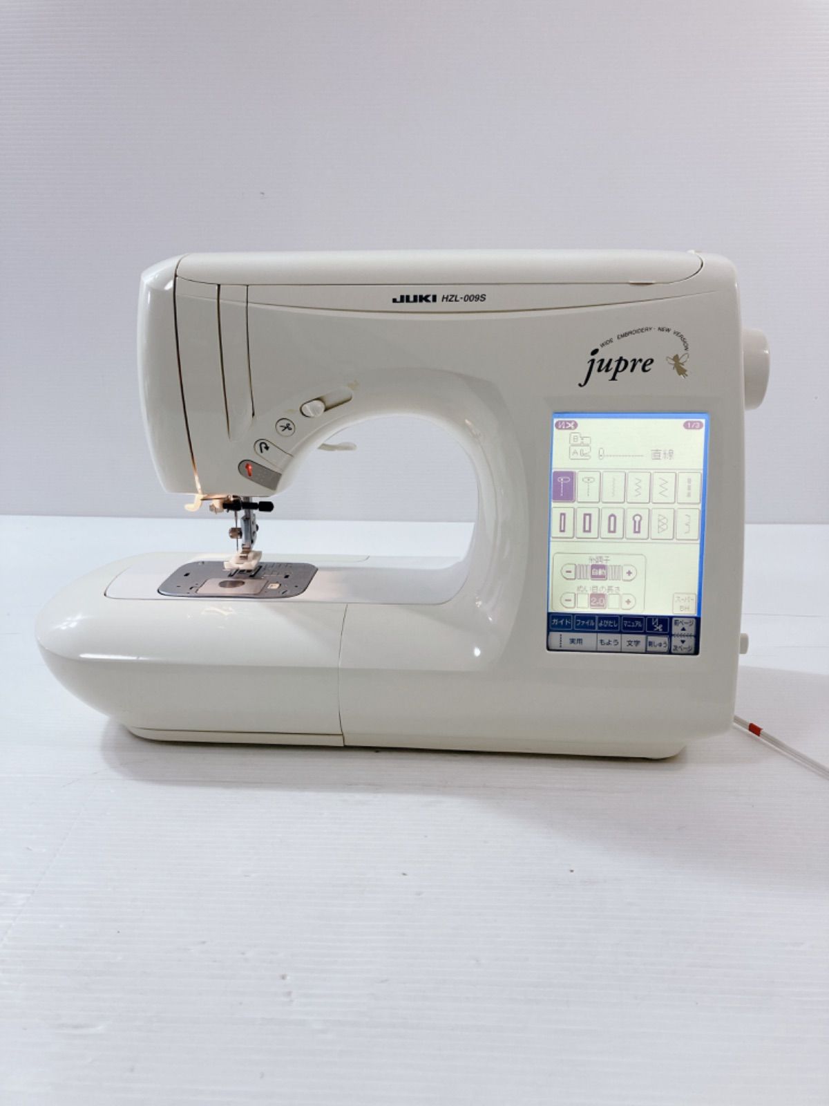 JUKI ジューキ コンピューター ミシン HZL-009S 刺繍機セット Amazon.co.jp: 【◇JUKI 刺しゅう機セットjupre HZL-009S+おまけ