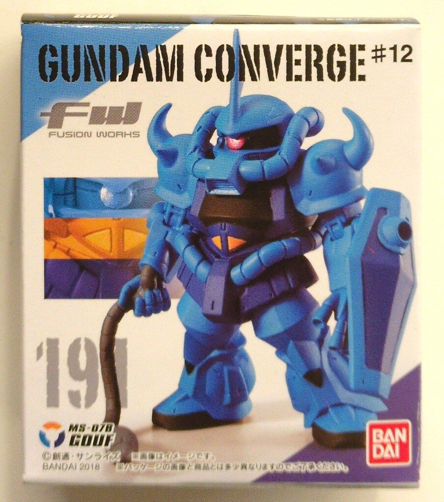 ガンダムコンバージ #12 191 グフ FW GUNDAM CONVERGE