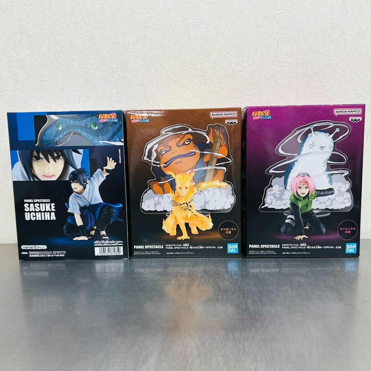 NARUTO 疾風伝 PANEL SPECTACLE 新たなる三竦み ナルト サスケ サクラ 