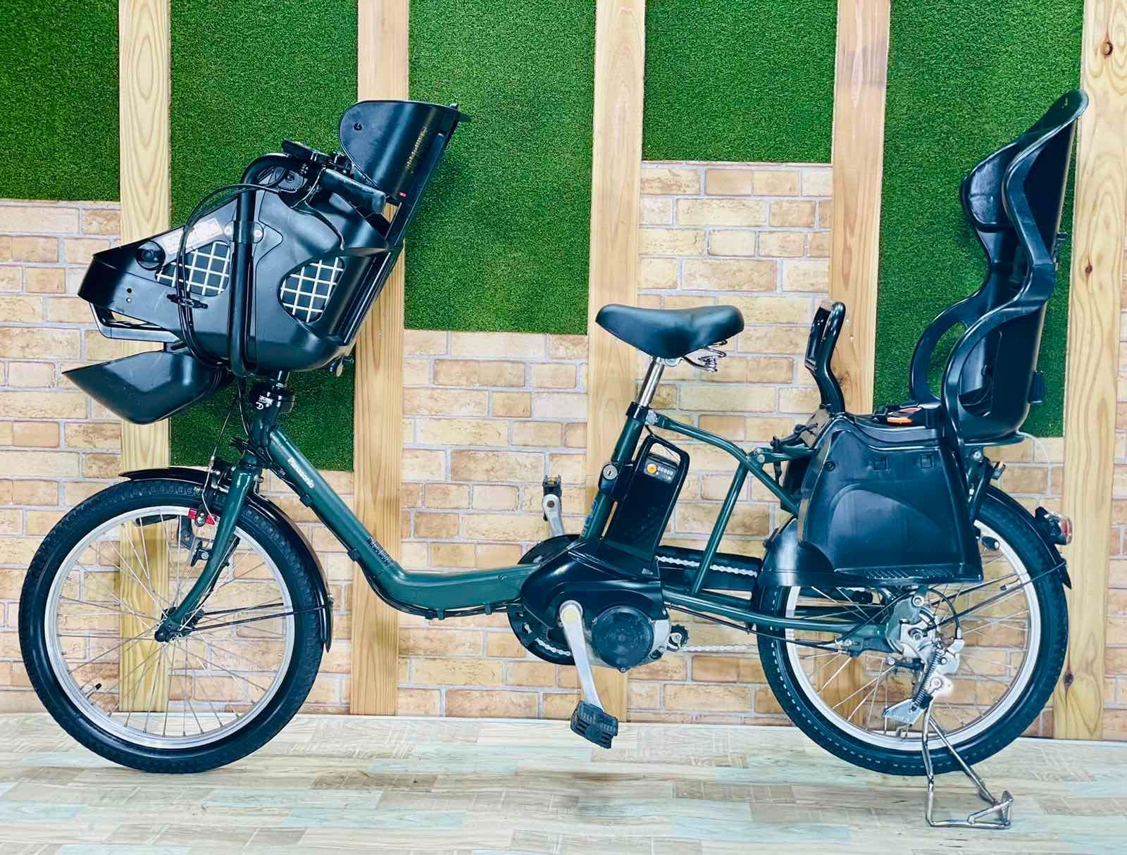 人気モデル！ギュット⭐️12AHパナソニック子供乗せ電動アシスト自転車Y2129 人気モデル！ギュット⭐️12AHパナソニック子供乗せ電動アシスト自転車