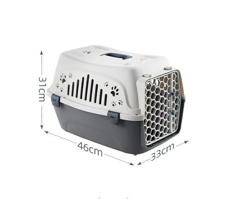 ペットキャリーペットキャリーペット用犬用猫用コンテナキャリーバッグハードキャリーキャリーケースプラスチック防災避難ペット用