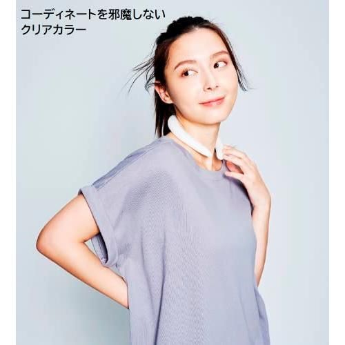 28℃で凍結 真夏の炎天下2時間ひんやり 日経トレンディ2025年ヒットランキング総合3位 コジット COOLOOP ネックリング クリア M