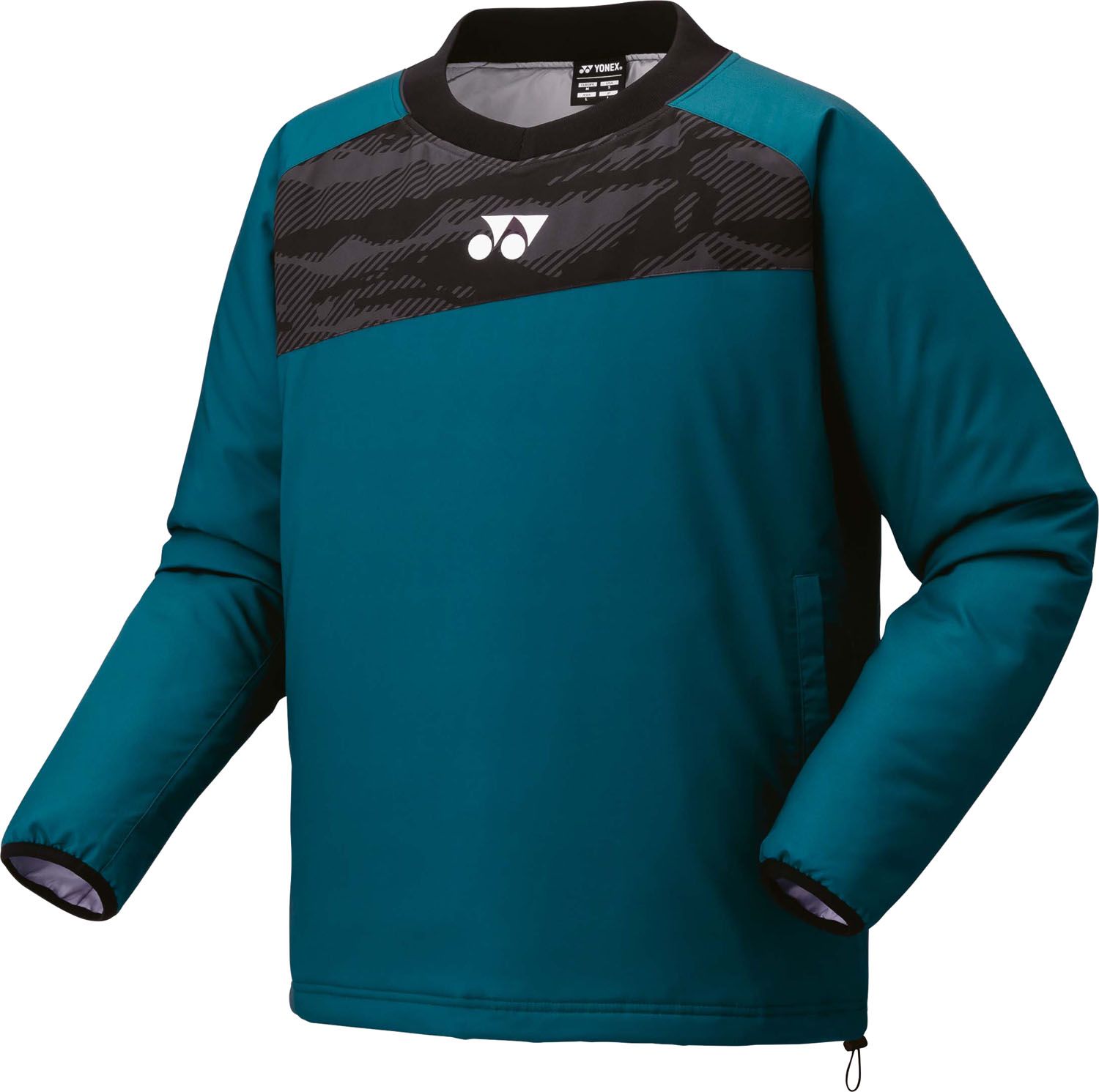 ヨネックス YONEX テニス UNI 中綿 V ブレーカー フィットスタイル 90095 269 ディープグリーン