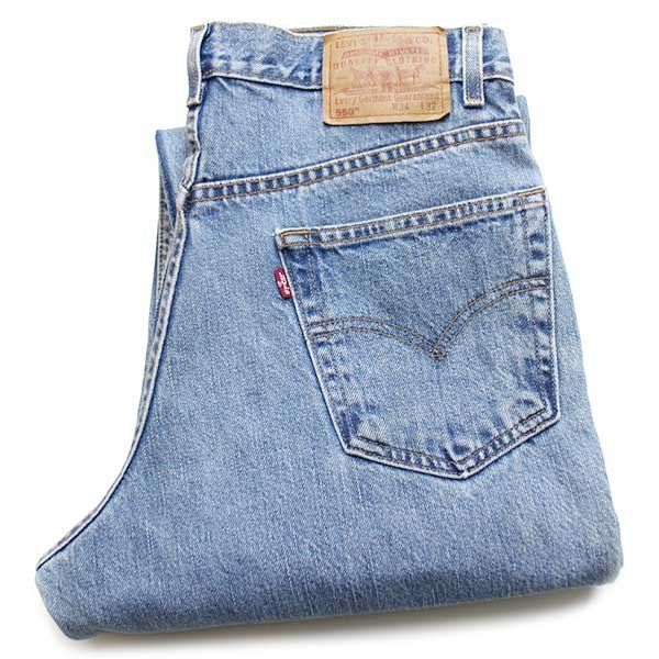 00s メキシコ製 Levi'sリーバイス 550 デニムパンツ w34 L32☆SDP1939 ...