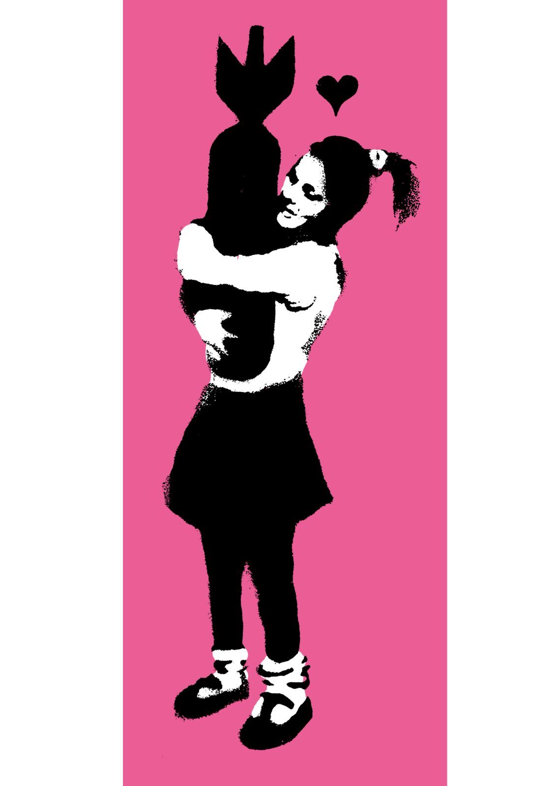 Amazon.co.jp: Banksy バンクシー 愛とお金 ポスター アートパネル