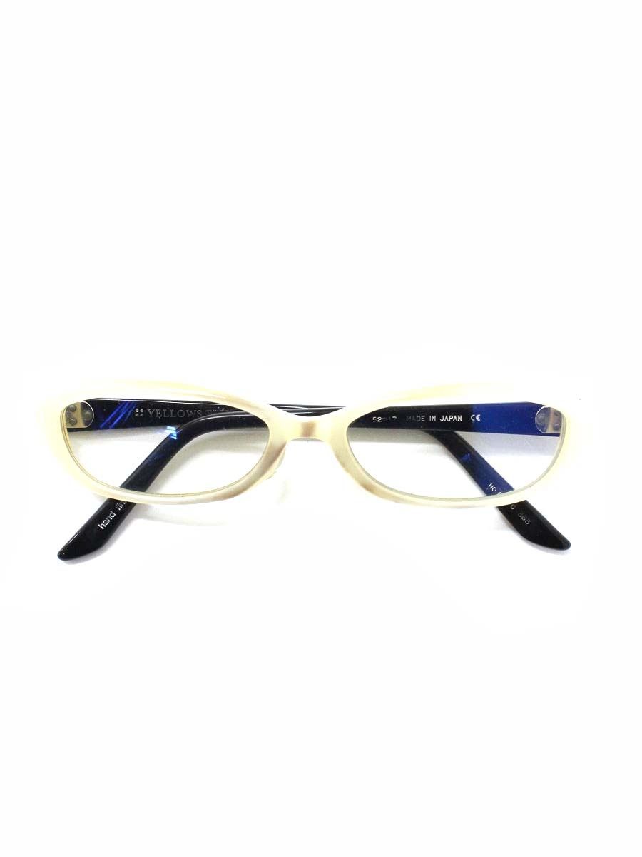 イエローズプラス 604-C ホワイト 眼鏡 IT34FLX1J6C4