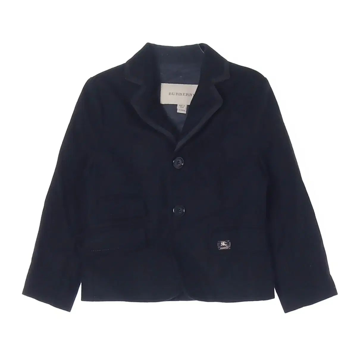 105 BURBERRY バーバリー ウール 95 % プレッピールック ショート シングル ジャケット