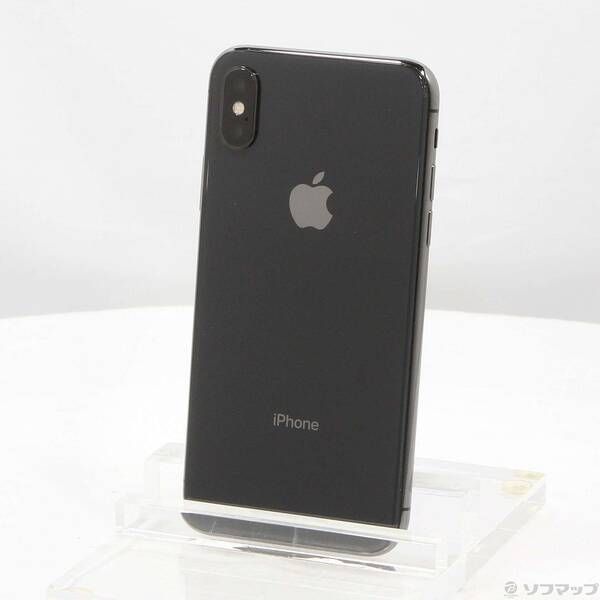 品〕 iPhoneX 256GB スペースグレイ NQC12J／A SIMフリー【295