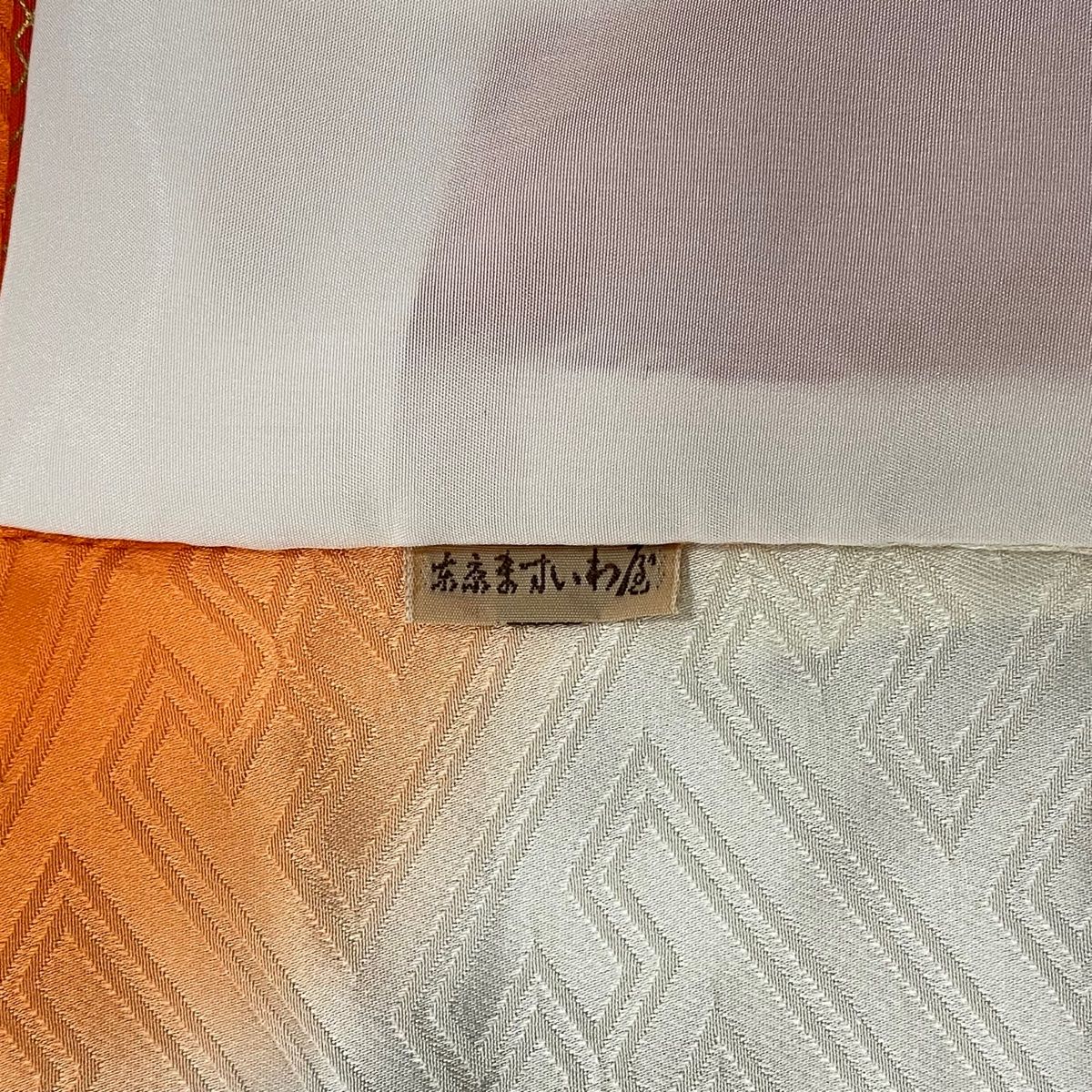 ★専用★美品 振袖 アイボリー 万華鏡 トールサイズ 身丈178.5cm 振袖 身丈163cm 裄丈65.5cm M 袷 袋帯フルセット 檜扇 桜 金糸