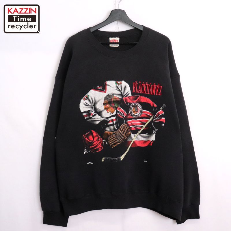 90s NHL オフィシャル シカゴ ブラックホークス プリント