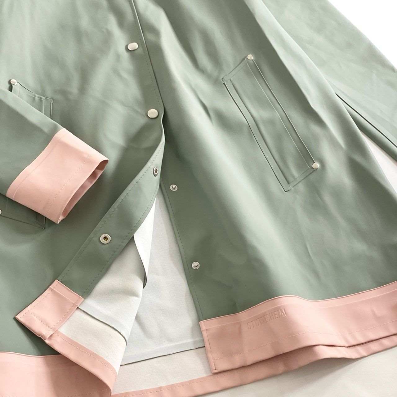 stutterheim ストゥッテルハイム レインコート緑 ユニセックス 3WAYコート／Stutterheim（ストゥッテルハイム
