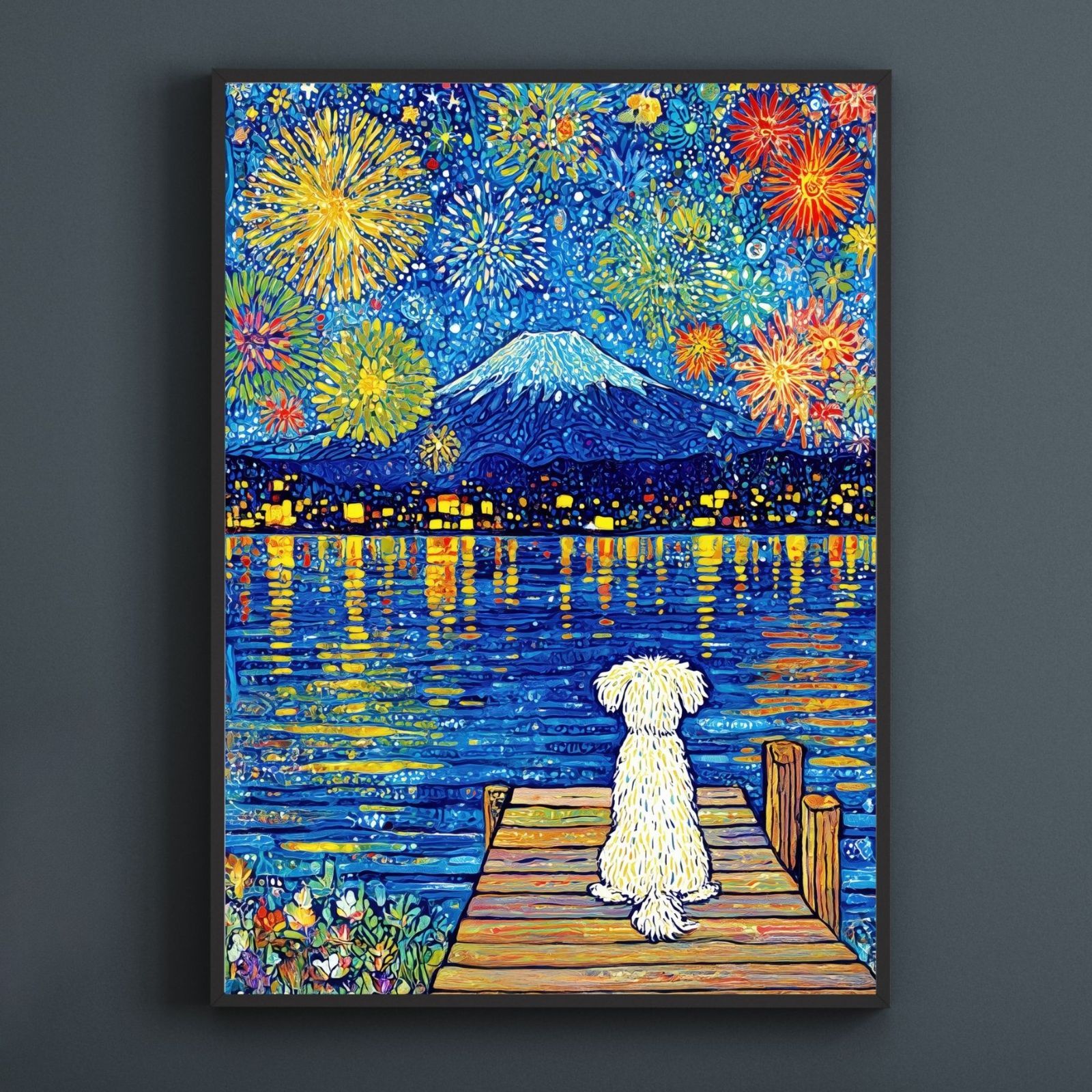 【原画】『苔むした戦士マール』（犬　マルチーズ） Mix犬 ＜シーマル＞ （みぞれママ×サムパパ） 次男 - 子犬販売