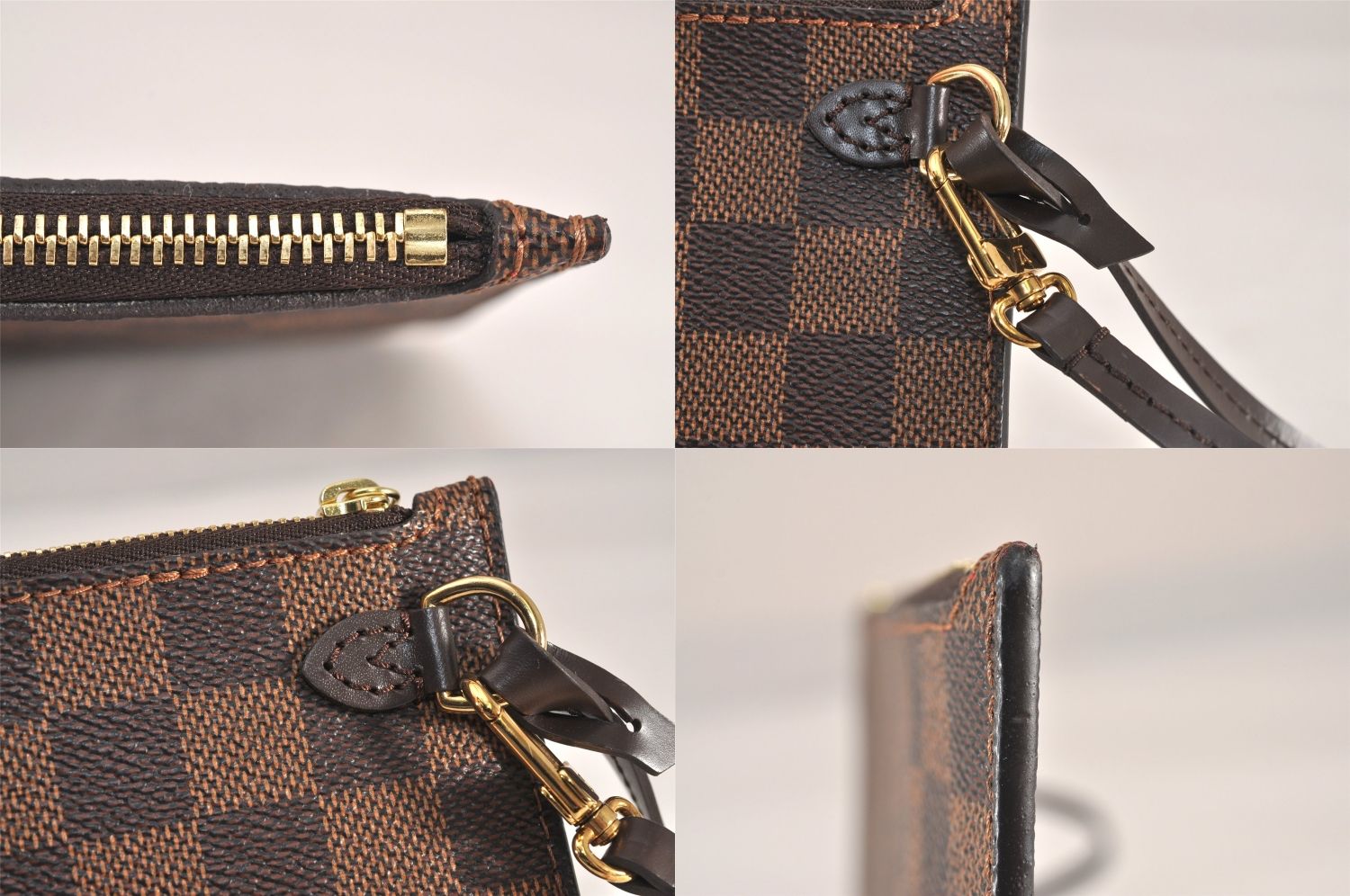 ルイヴィトン ダミエ ポーチ ダミエ・ポーチ ブラウン バッグの付属品