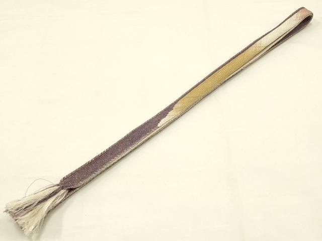 平和屋着物 夏物 和装小物 帯締め 帯揚げセット レース組 高麗組 吉祥間道 暈し 銀糸 AAAZ7775ay