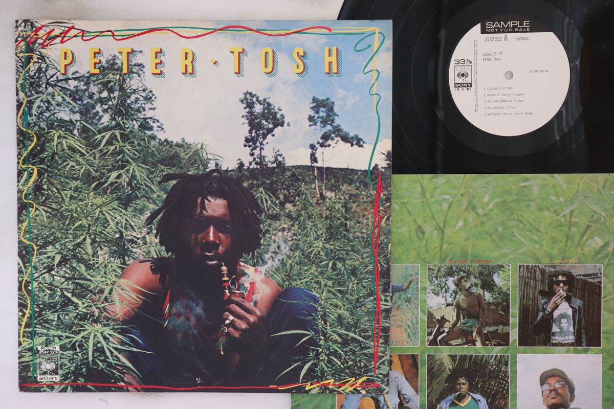 LP Peter Tosh Legalize It 25AP223PROMO CBS SONY プロモ /00260 Legalize It LP – Peter Tosh