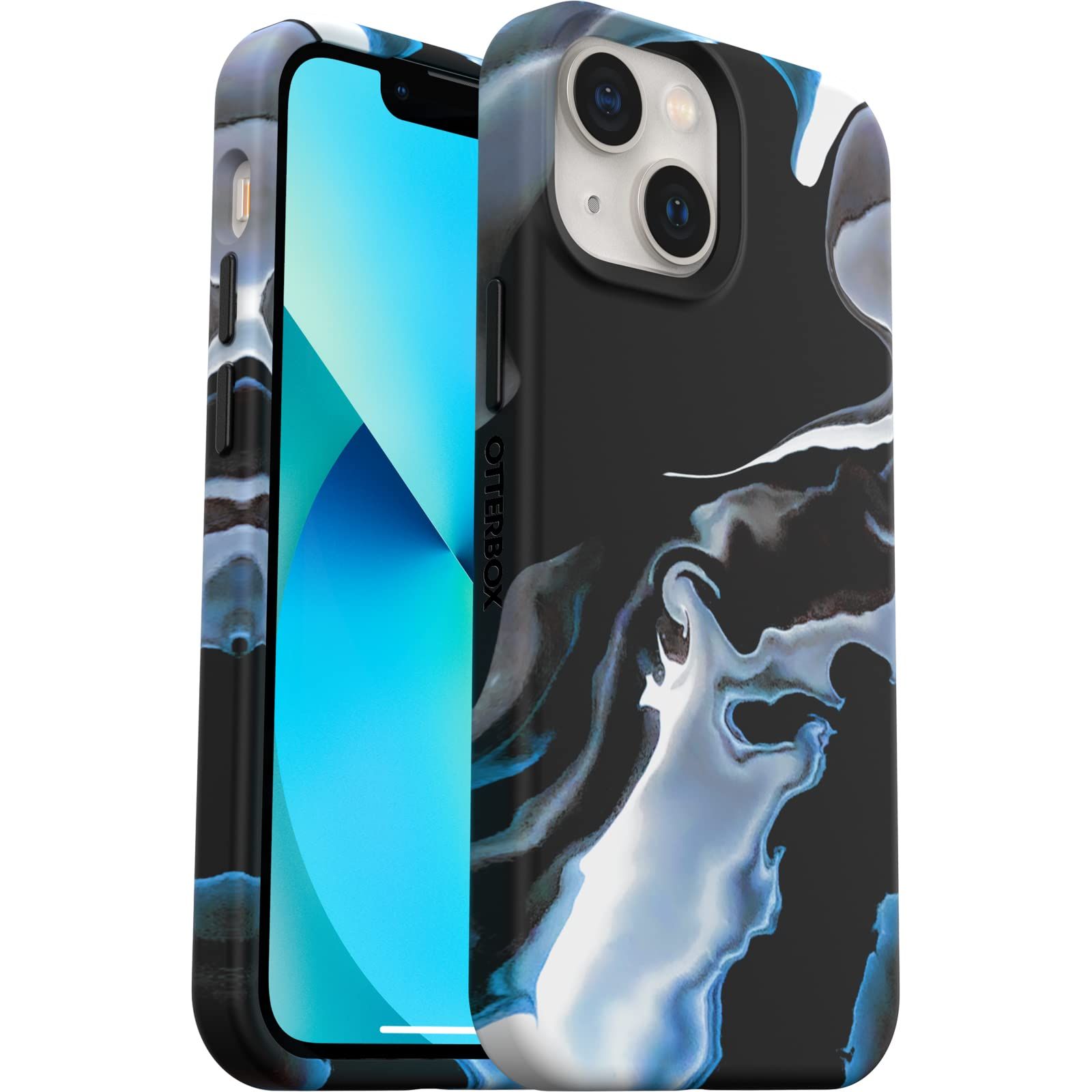 Otterbox - ウルトラスリム iPhone 13 Miniケース のみ - Apple MagSafe用に作られ 芸術的な保護電話ケース ソフトなタッチ素材で快適 ブラック 77-84164