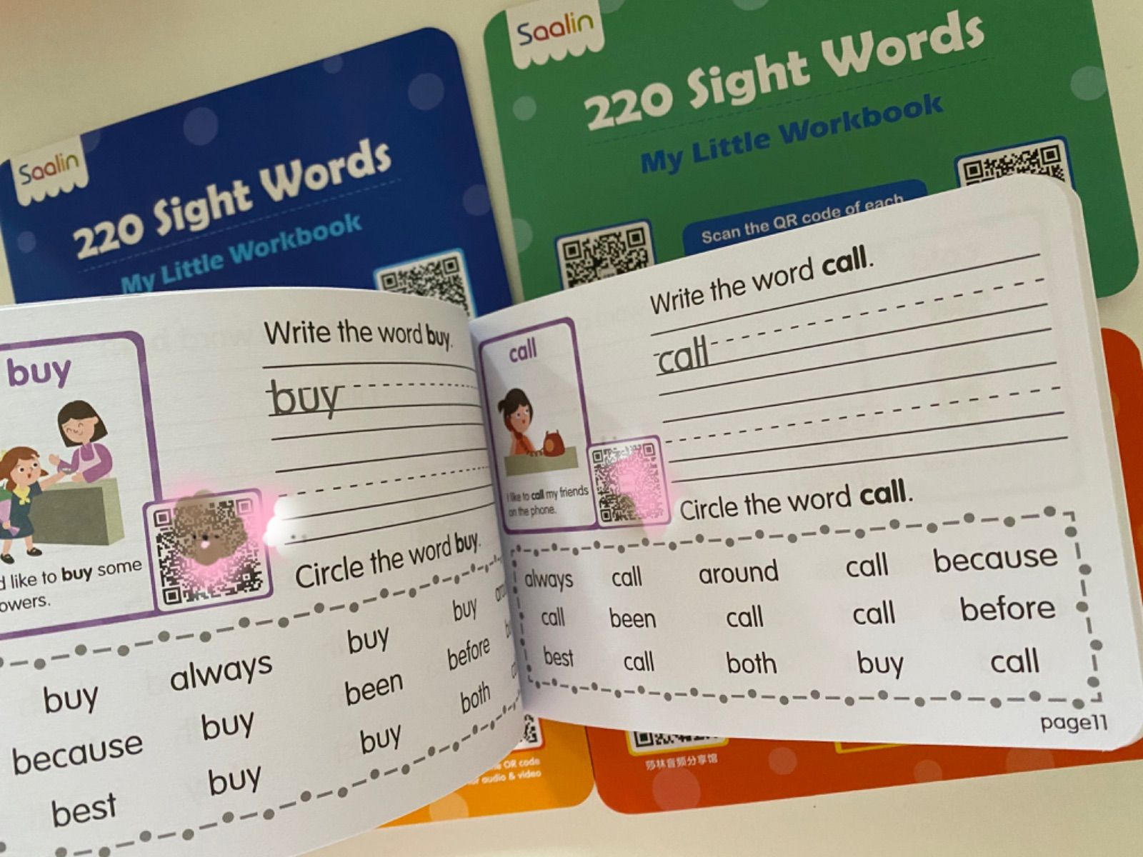 220 Sight Words 練習ブック付 フラッシュカード付 動画付 最高品質 