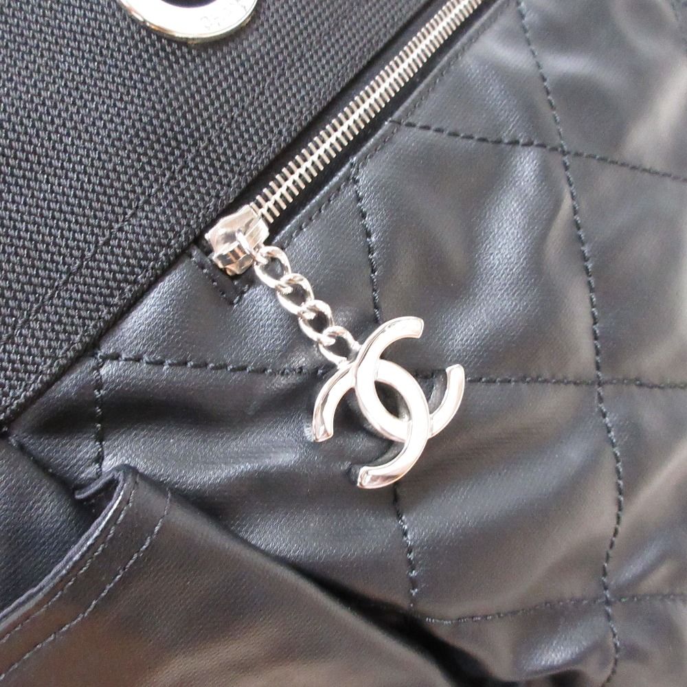 良品 CHANEL シャネル パリビアリッツGM ココマーク キルティング