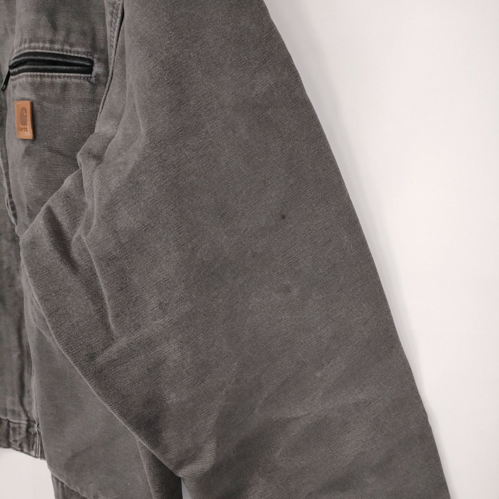 限定値下げCarhartt デトロイトジャケット グラベル　グレー J97 GVL】 carhartt デトロイトジャケット グレー Lサイズ