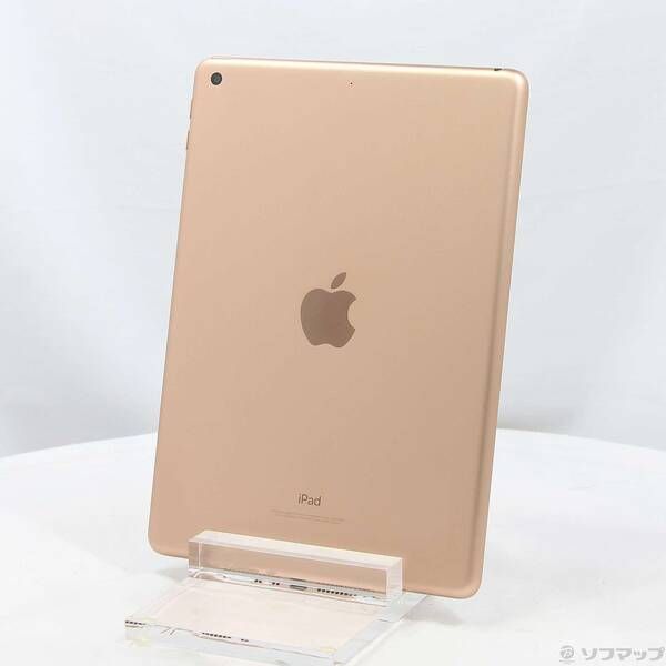 ★極美品★ iPad 第6世代128GB ゴールド Wi-Fi MRJP2J/A 中古品〕 iPad 第6世代 128GB ゴールド MRJP2J／A Wi-Fi【352