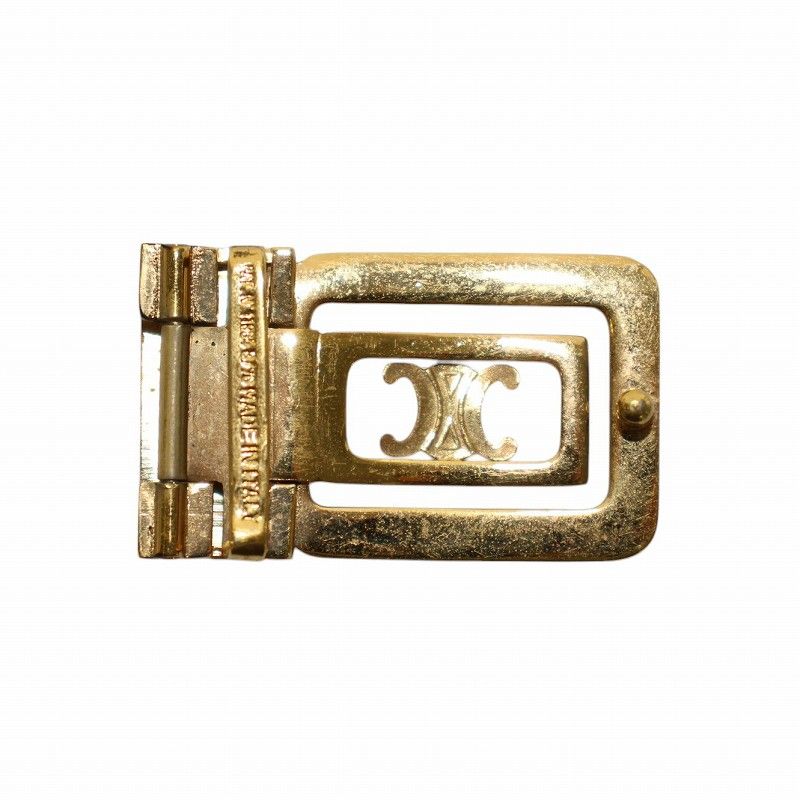 セリーヌ CELINE バックル トリオンフ ベルト 金具 ロゴ ゴールド