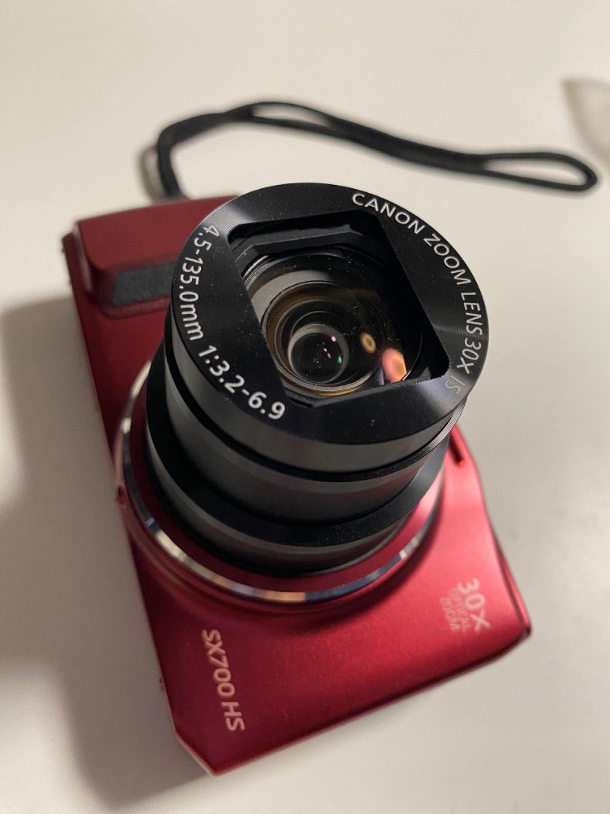 デジカメ キャノン パワーショットSX700hsレッド(中古) キャノン Canon