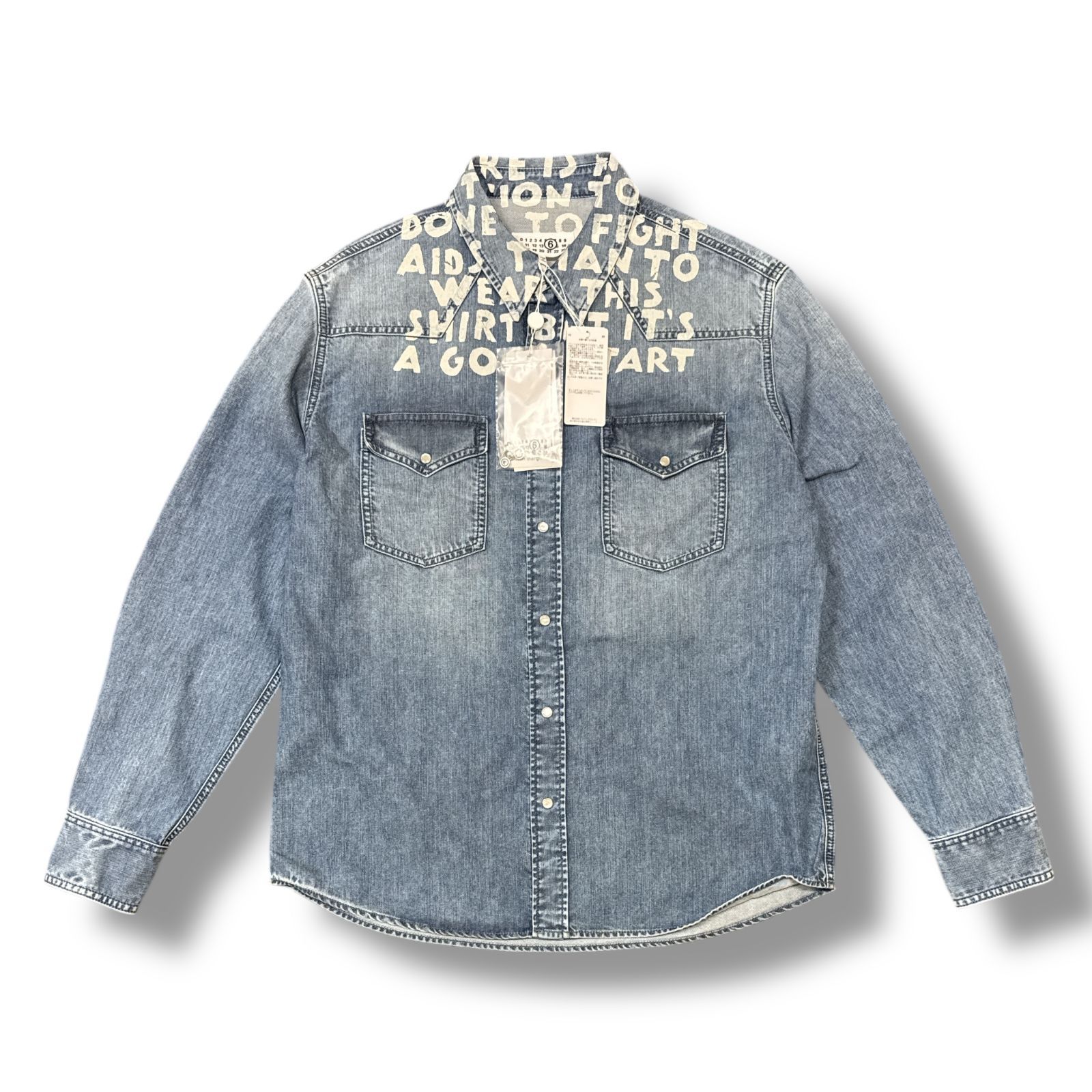 参考上代152900円 未使用品 MM6 Maison Margiela 25SS Long-sleeved 