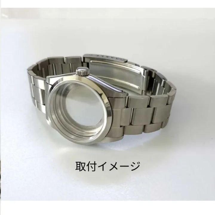 19mm 腕時計 修理交換用 社外品 オイスター ブレスレット 【対応